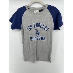 VINTAGE DODGERS LOS ANGELES MLB OFFICAL MERCHANDISE SHIRT BLUE Women’s Small